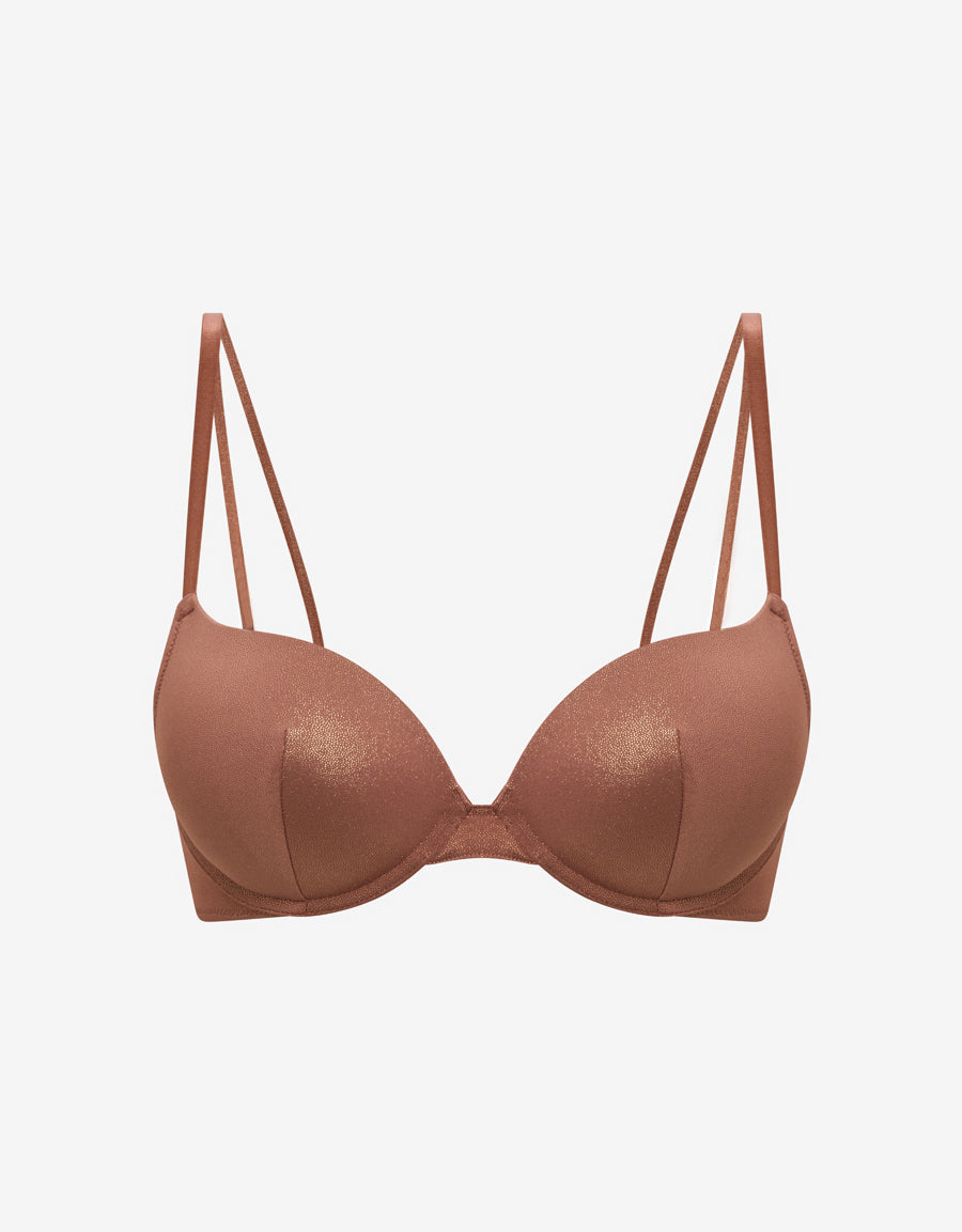 DOUBLE PUSH UP PLUNGE BRA