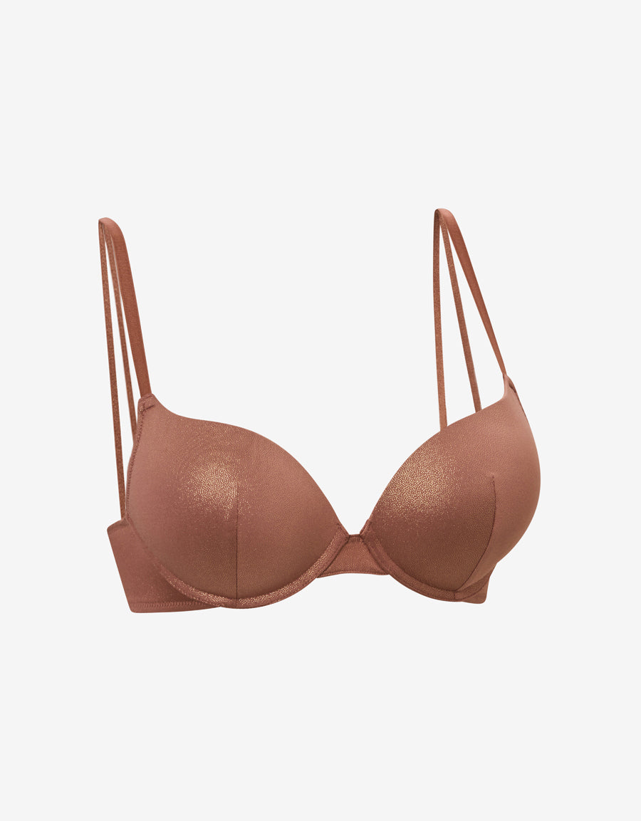 DOUBLE PUSH UP PLUNGE BRA