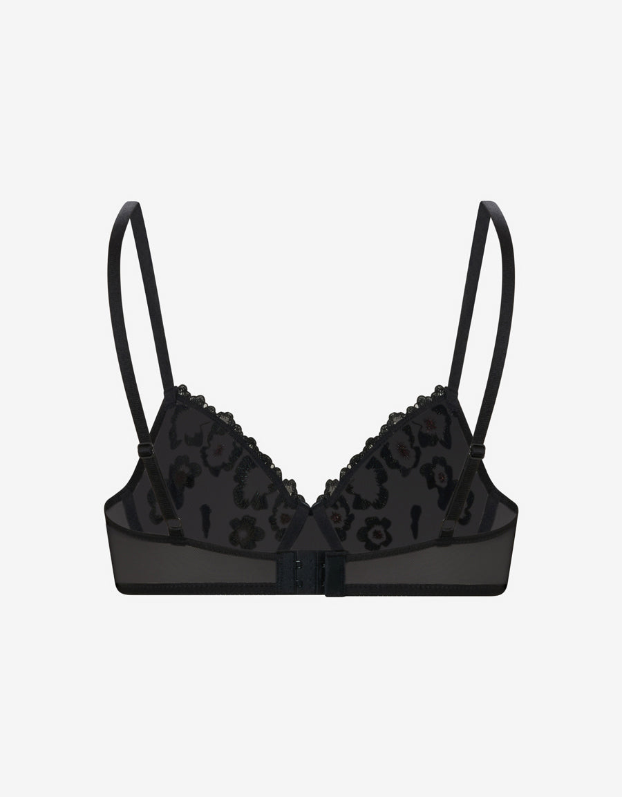 NON PADDED PLUNGE BRA
