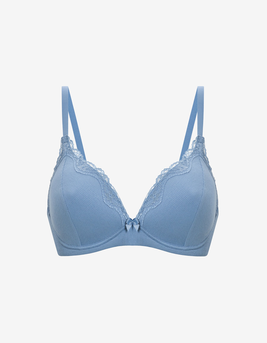 NON WIRED PLUNGE BRA