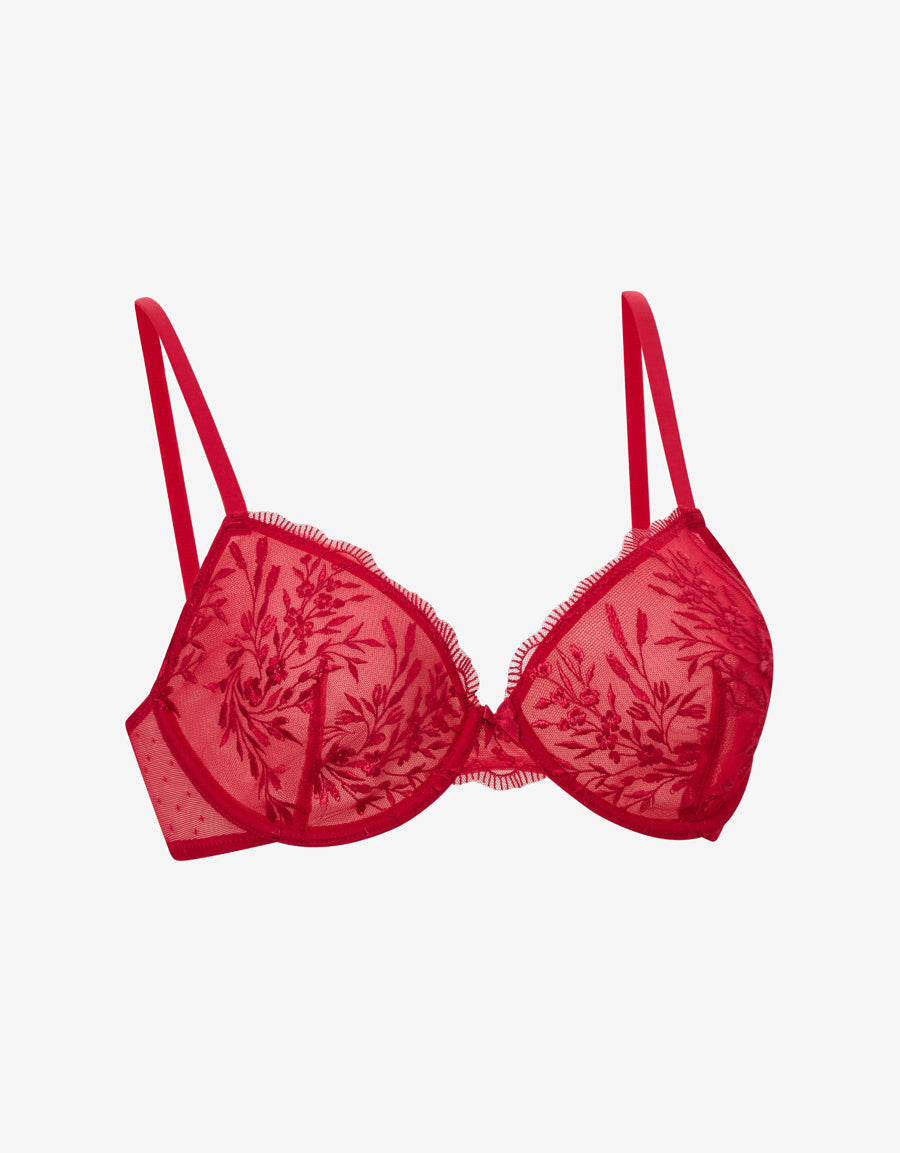 NON PADDED PLUNGE BRA