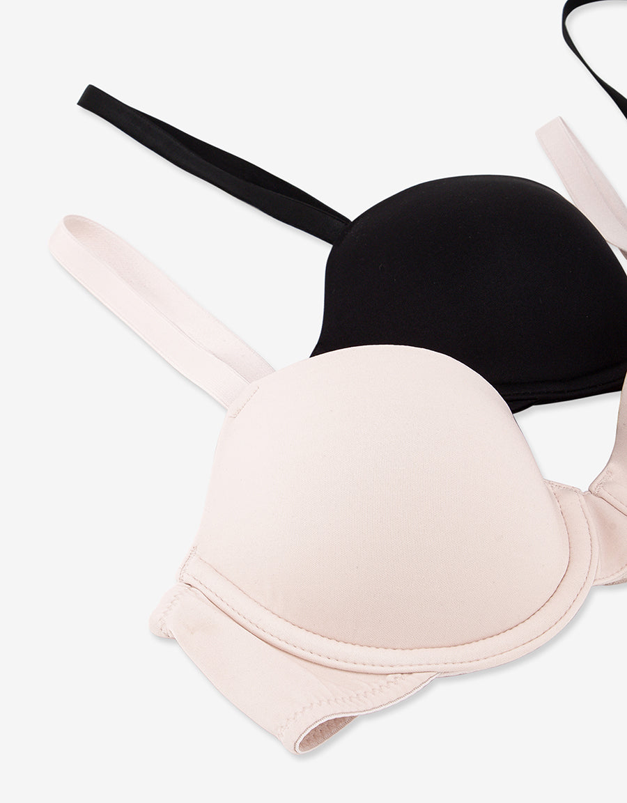 T-Shirt Wired Bras (Pack Of 2)