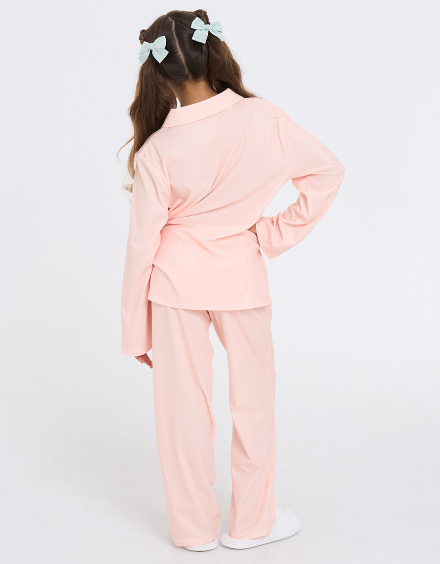 Ribbed Pajama Set