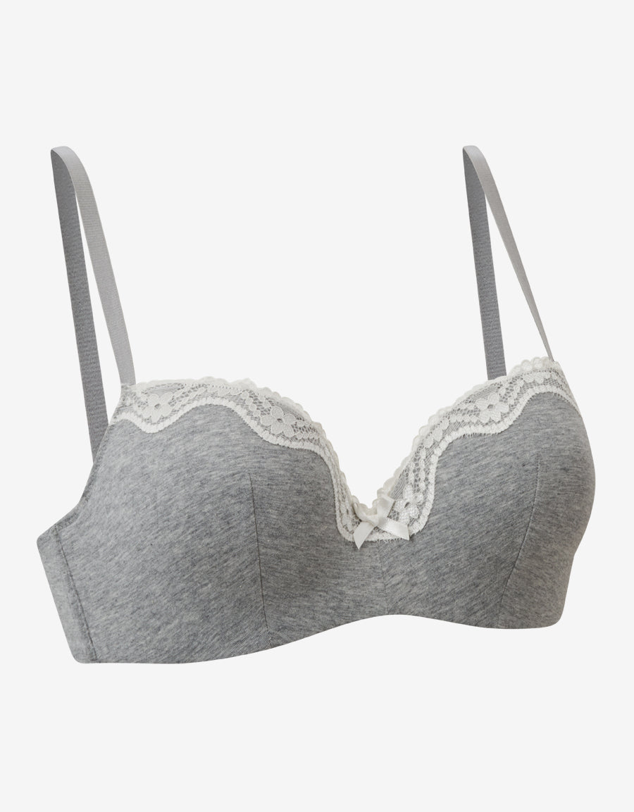 Cotton Balconette Bra