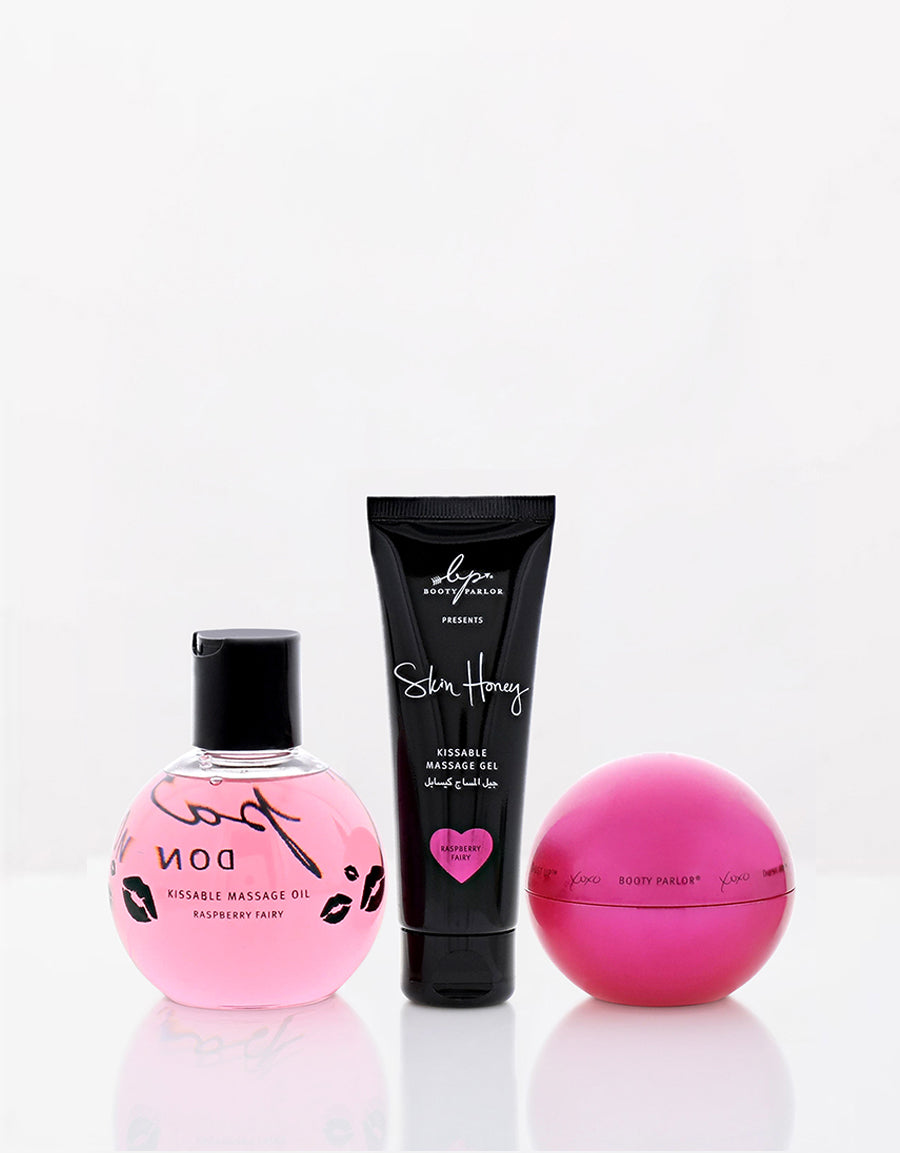 Bootylicious Candy Bar Raspberry Fairy Gift Set