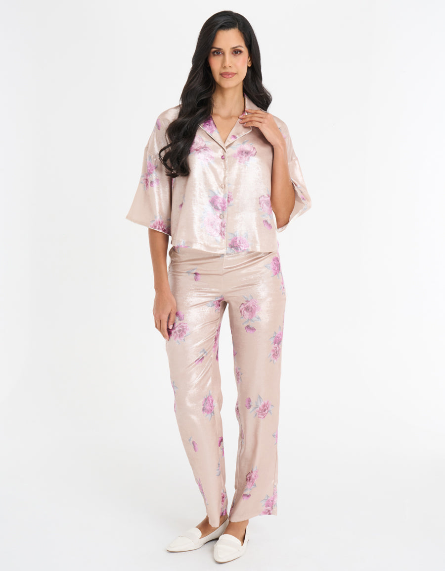 Satin Pajama Set
