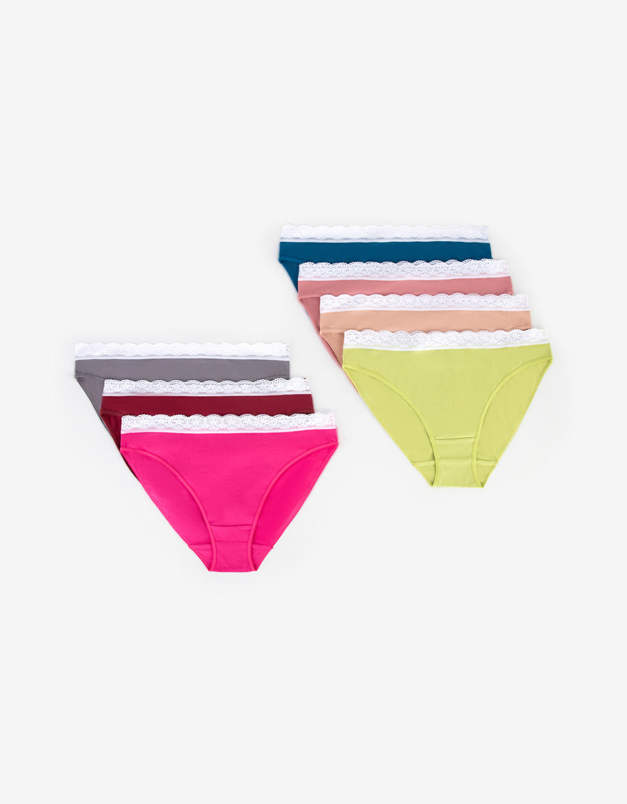 7-Pack Cotton Bikini Panties