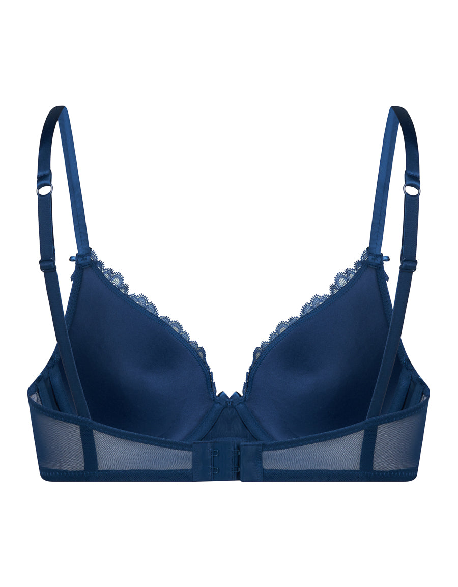 EMBROIDERY PLUNGE BRA