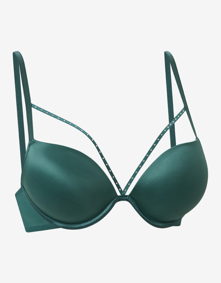 Microfibre Plunge Bra