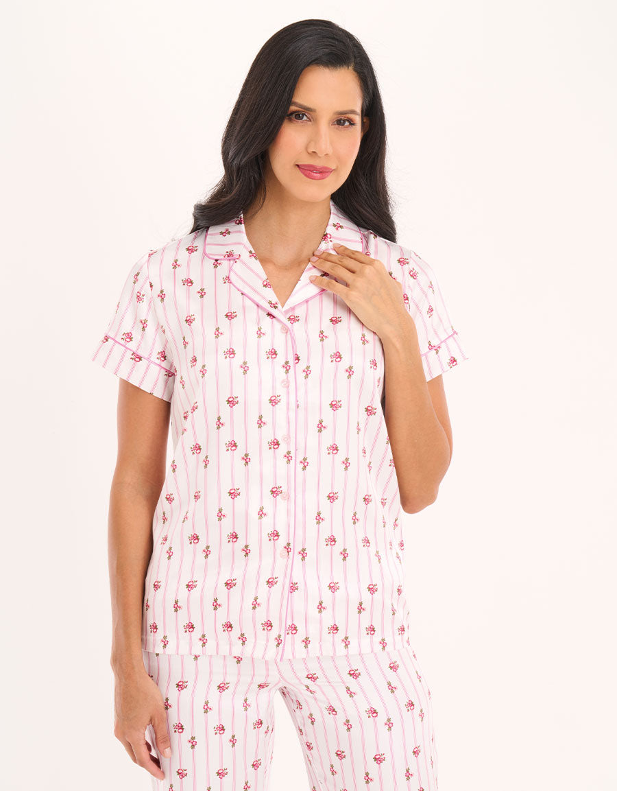 Satin Pajama Set