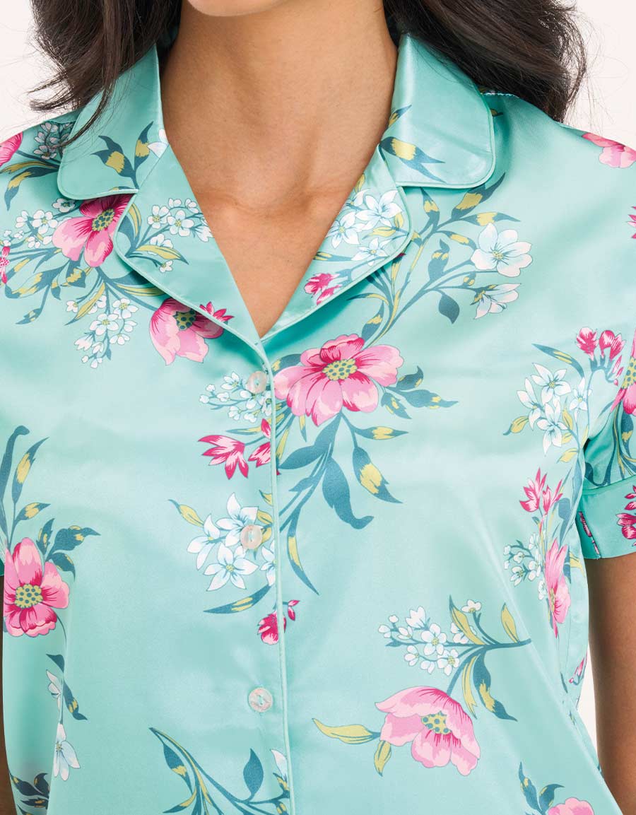 Satin Pajama Set