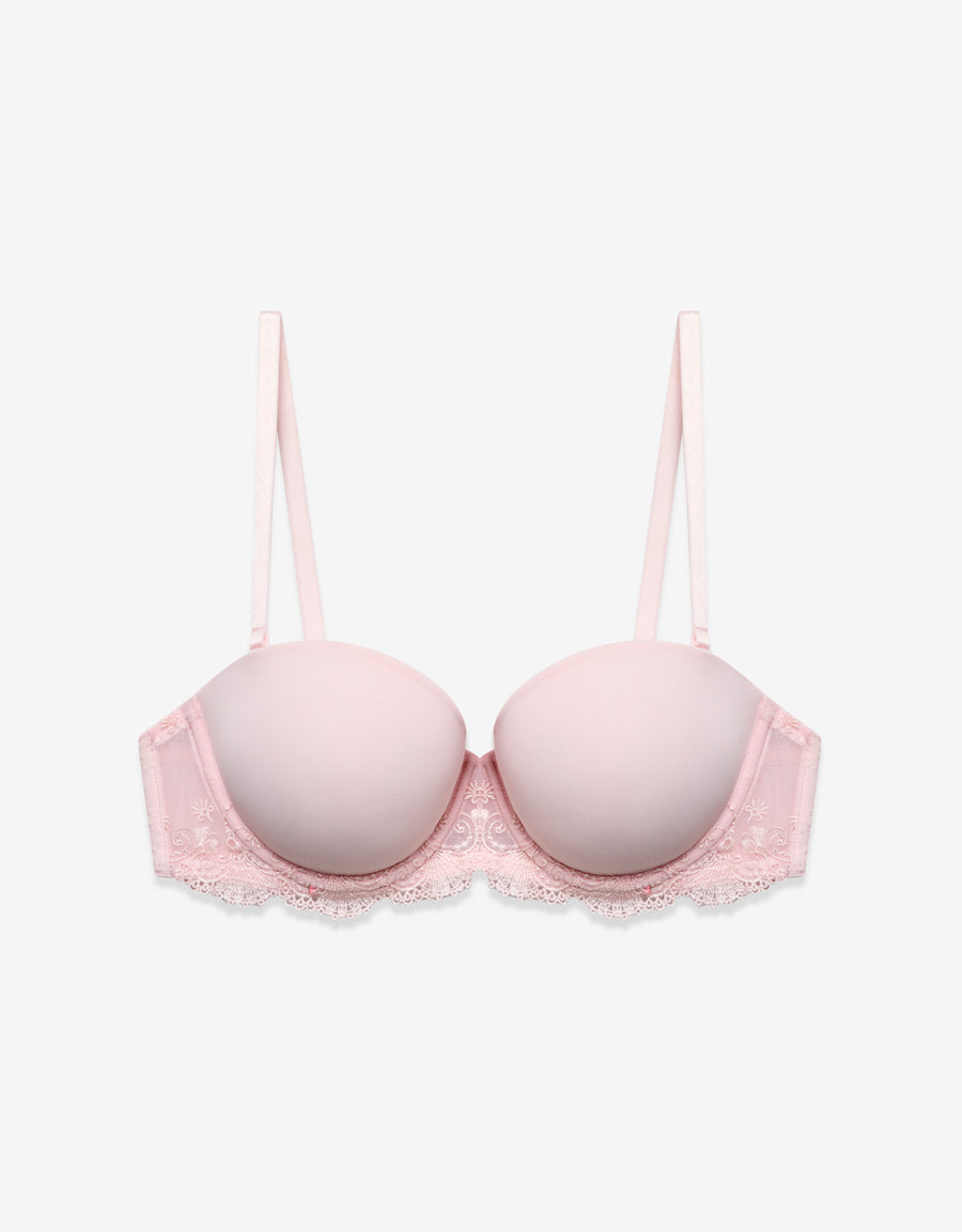Multiway Padded Bra in Light Pink