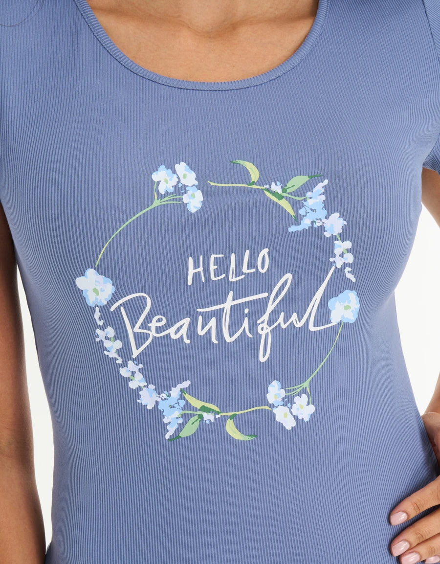 Floral Print Pajama Set