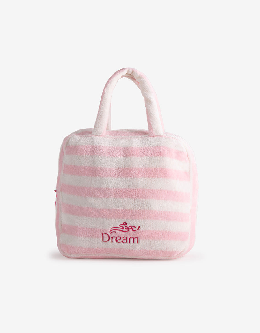 Striped Fleece Bathrobe