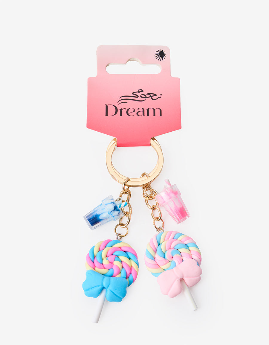 Candy Lollipop Keychain Set – 2 Pieces