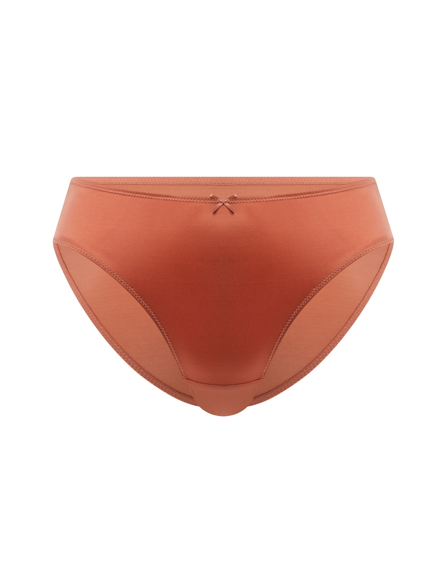 Coral Microfiber Bikini