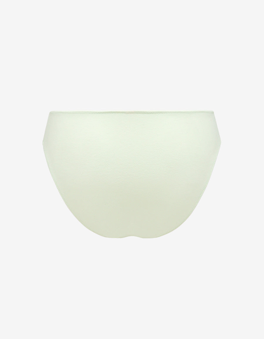 Microfiber Lace Bikini Panty