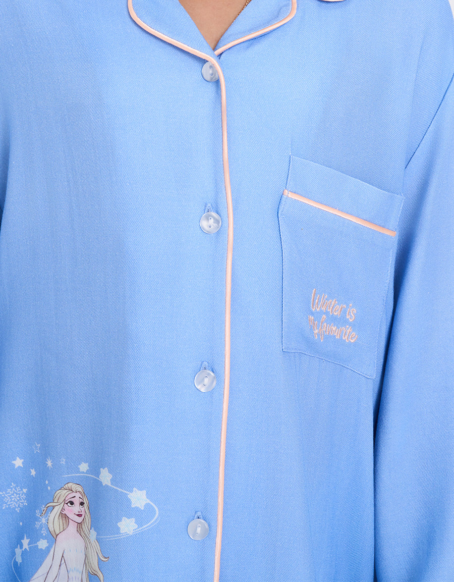 Twill Pajama Set