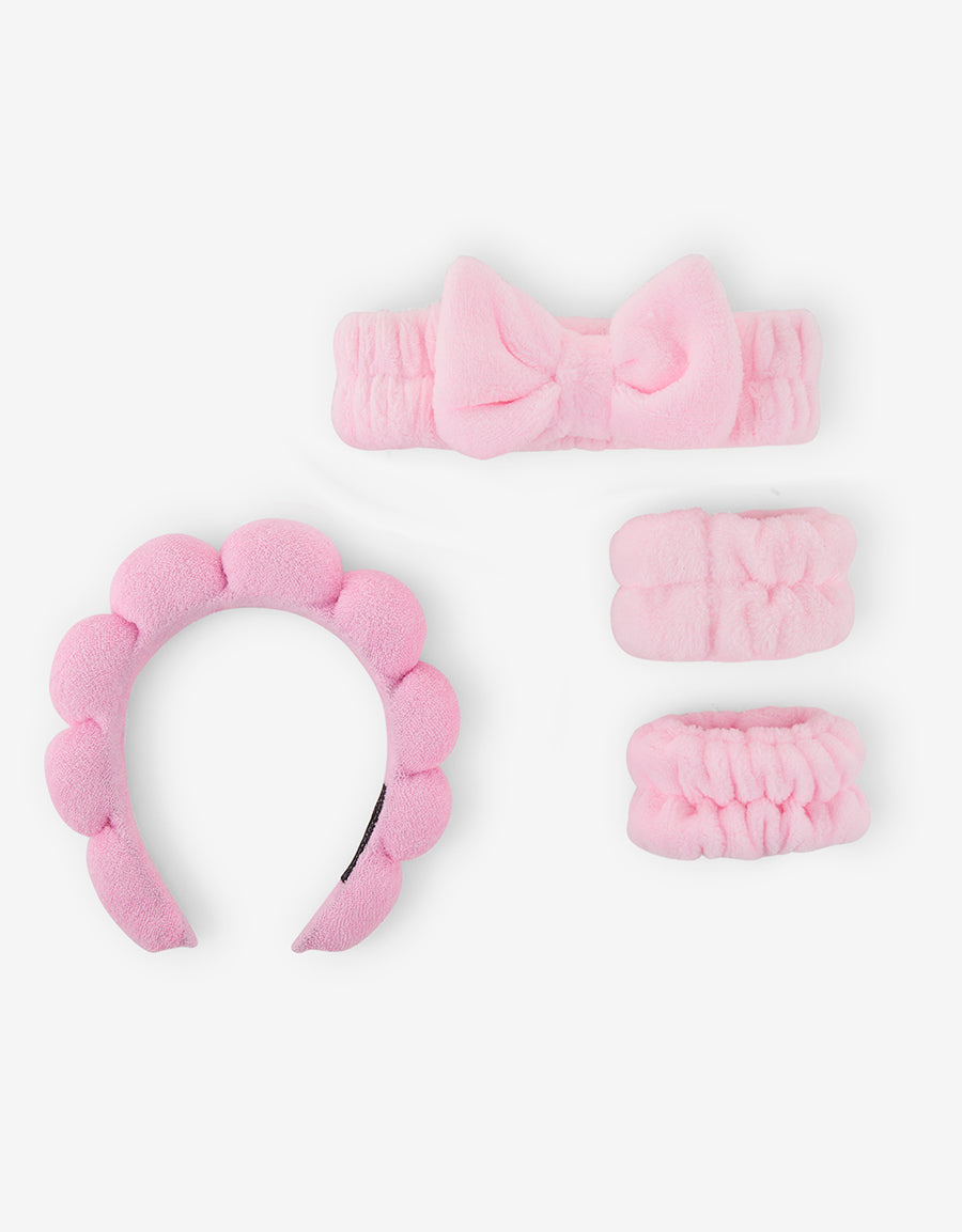 Fluffy Spa Headband Set