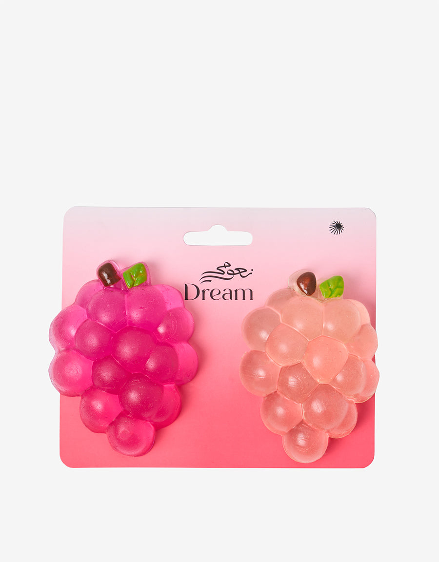 Grape Hair Claw Clips – 2 Pieces