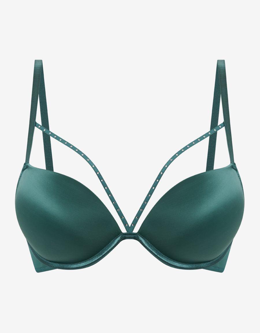 Microfibre Plunge Bra