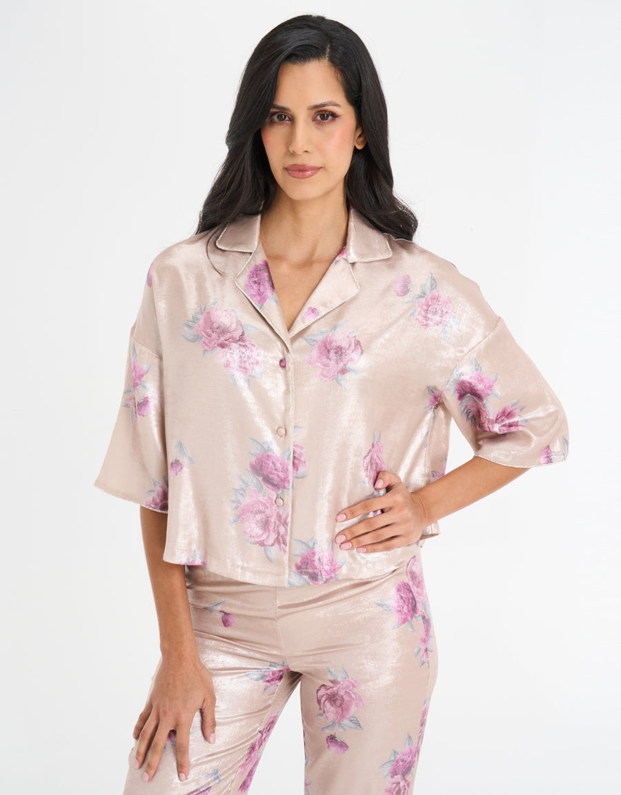 Satin Pajama Set
