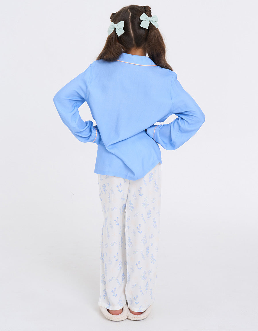 Twill Pajama Set