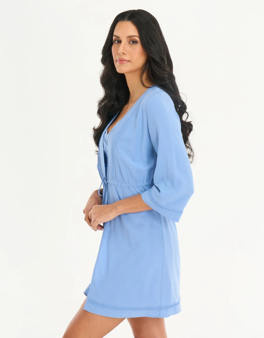 Cotton Short Robe