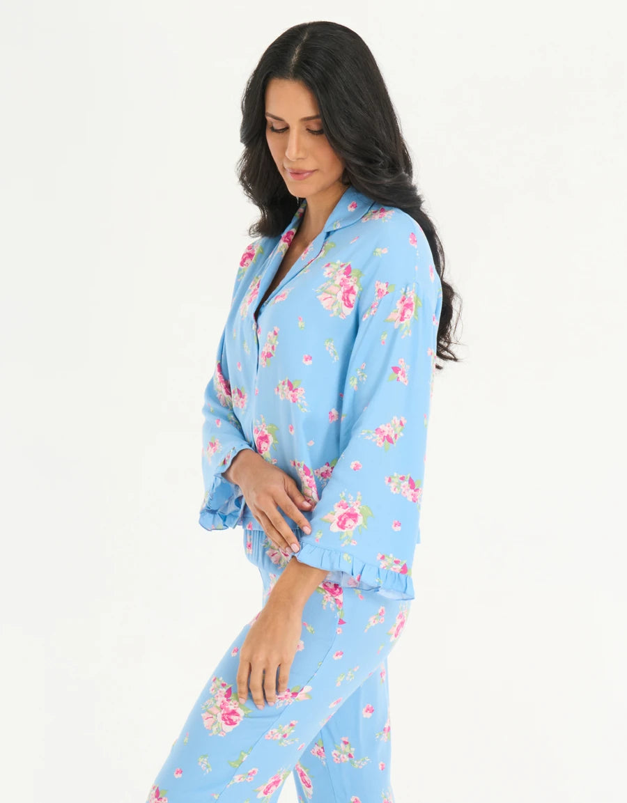 Floral Print Pajama Set