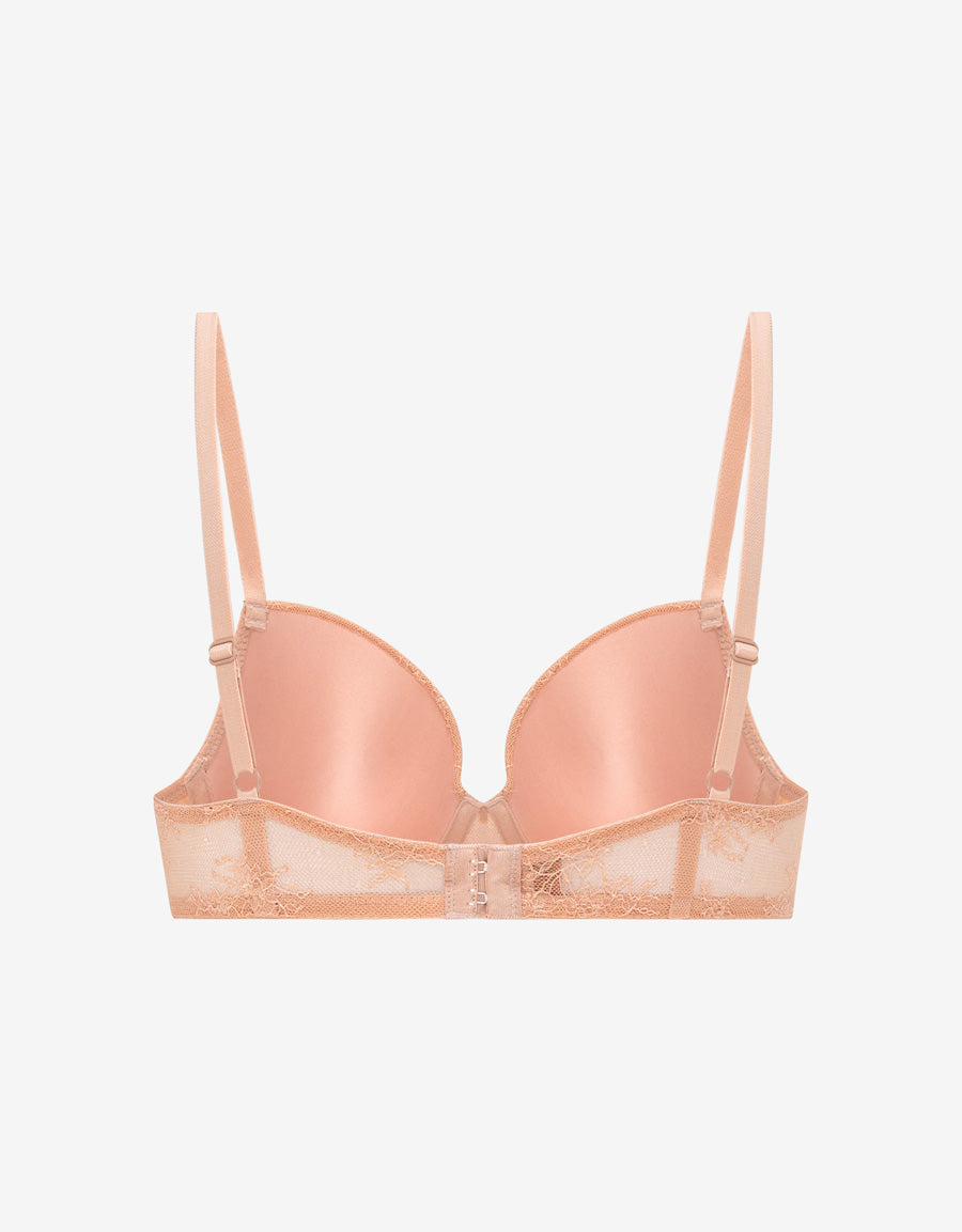 Sequin Lace Balconette Bra