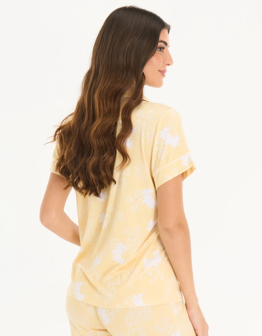 Floral Print Pajama Set