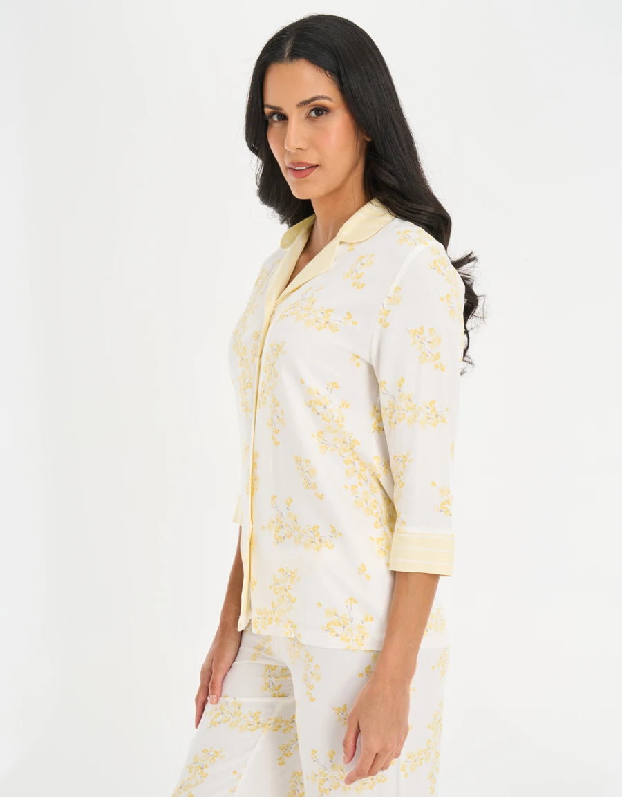 Floral Print Pajama Set