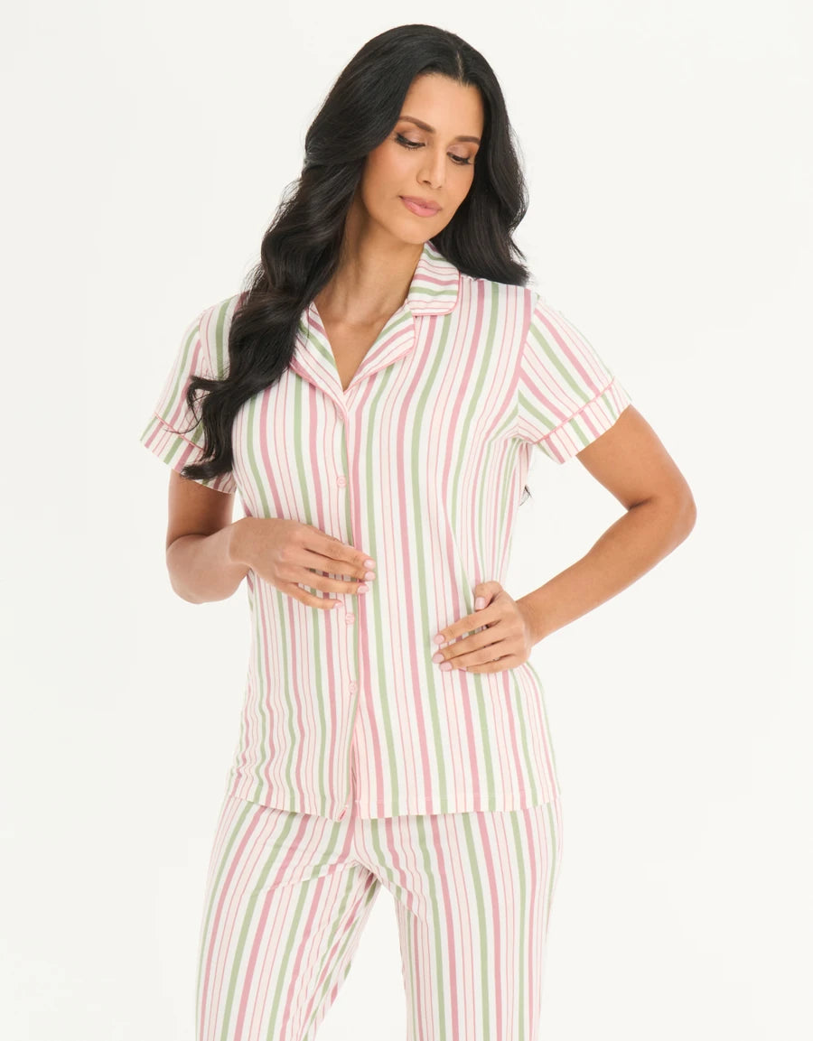 Striped Pajama Set