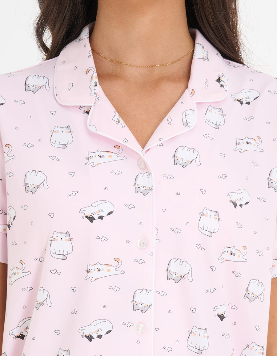 Short Sleeve Pajama Set