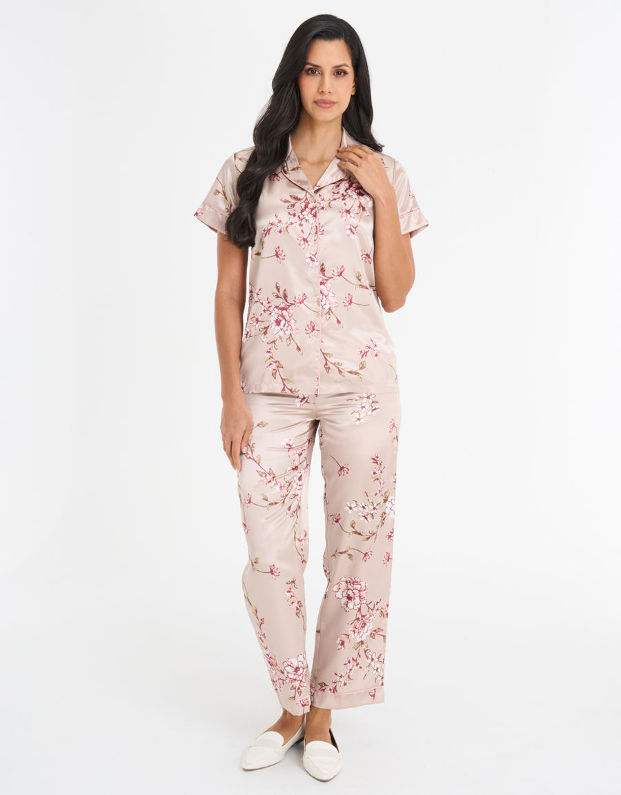 Satin Pajama Set