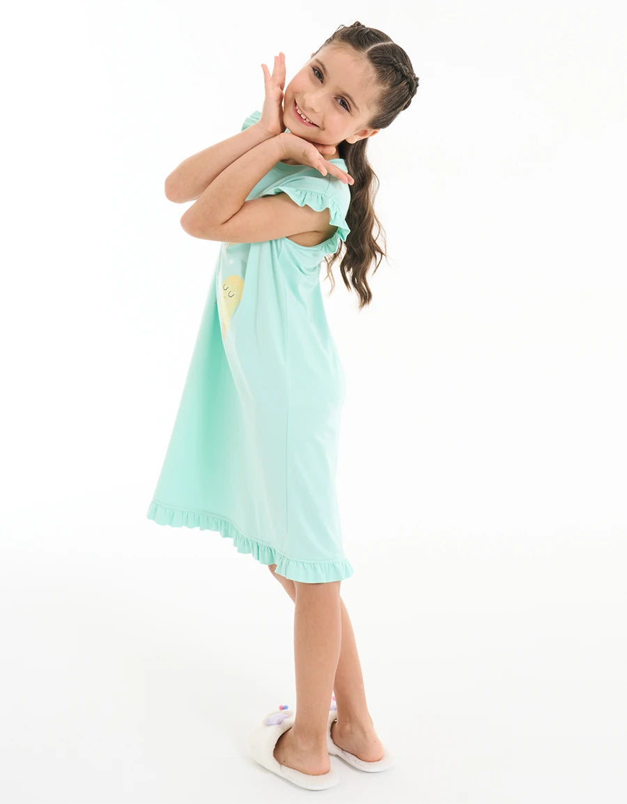 Ice Cream Print Sleep Dress