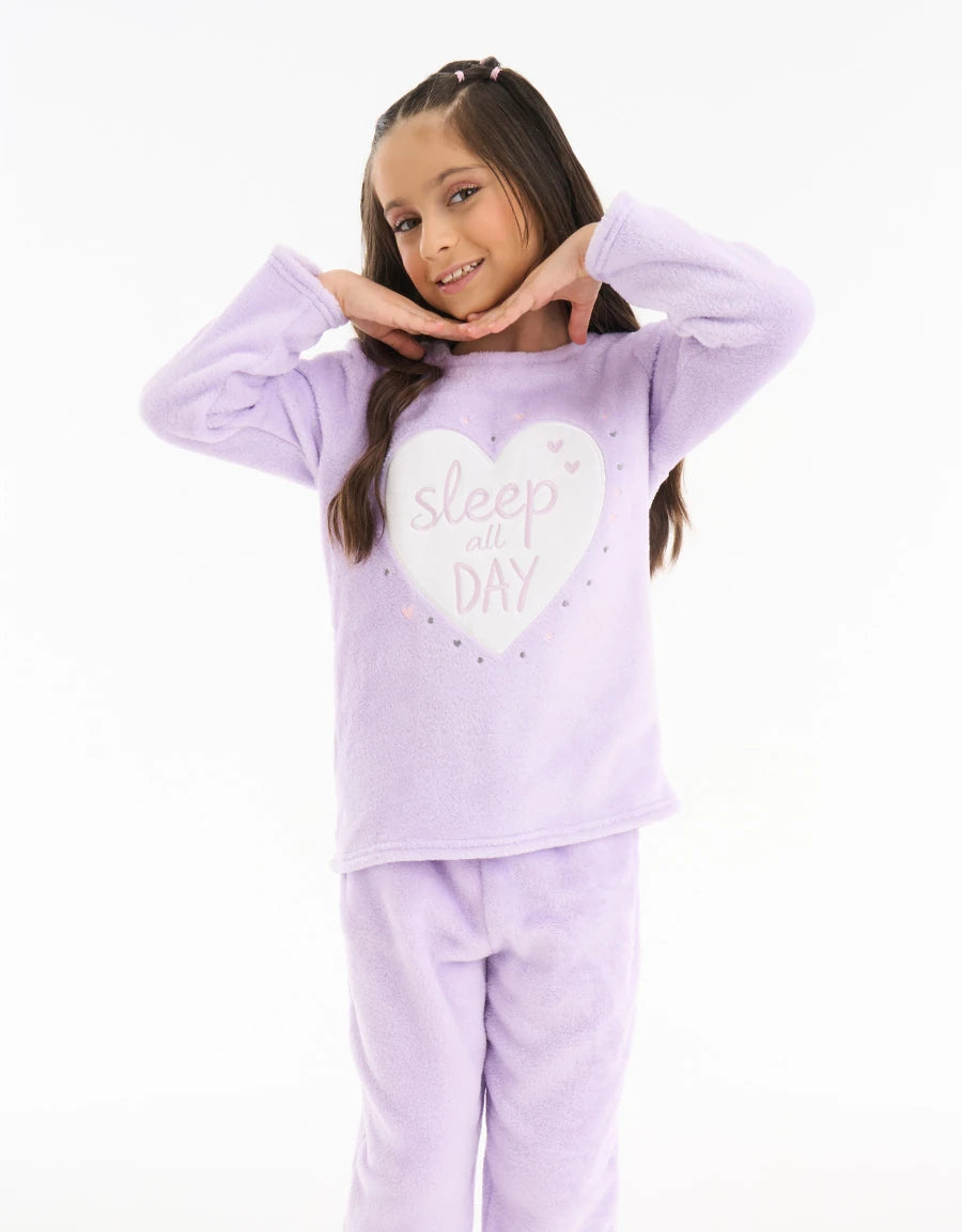 Fleece Pajama Set
