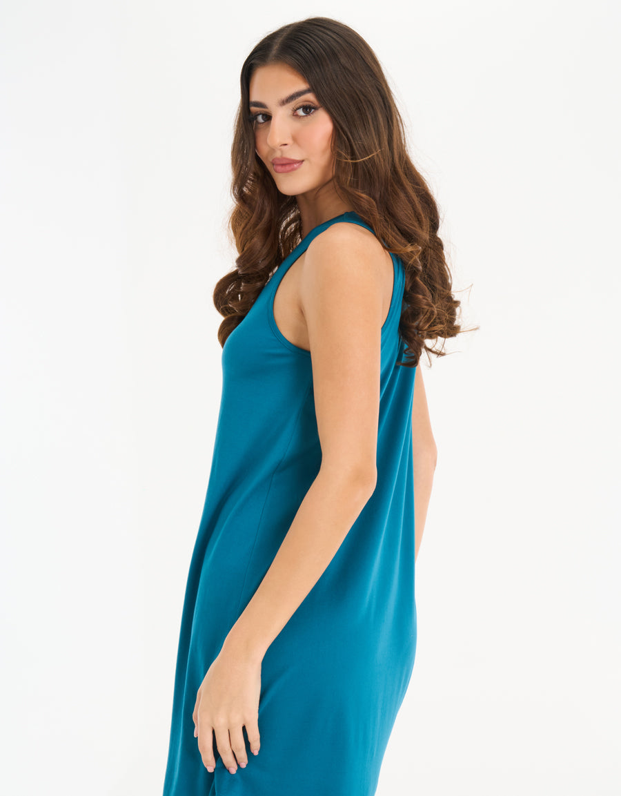 2-Pack Short Nightdresses in Nude
