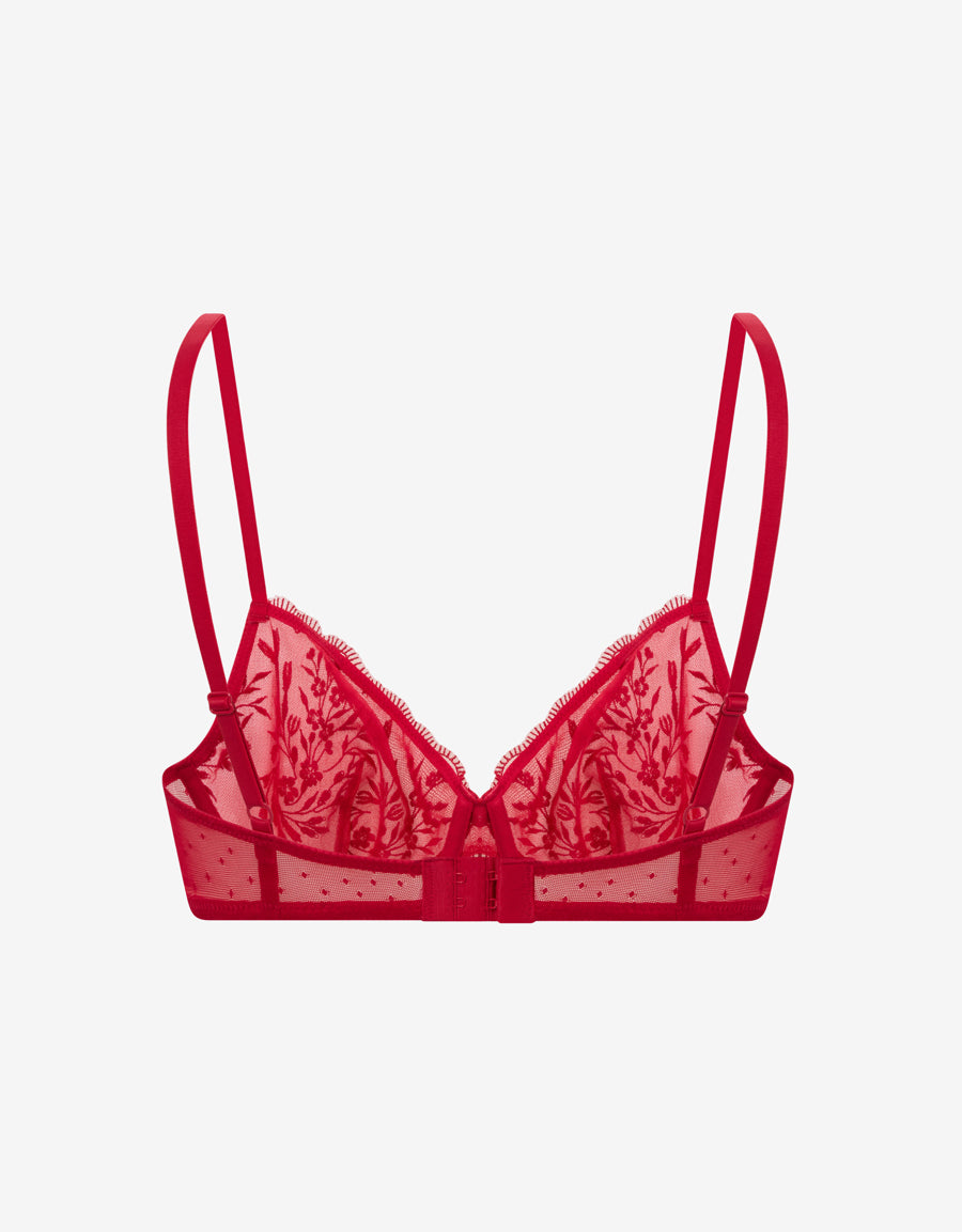 NON PADDED PLUNGE BRA