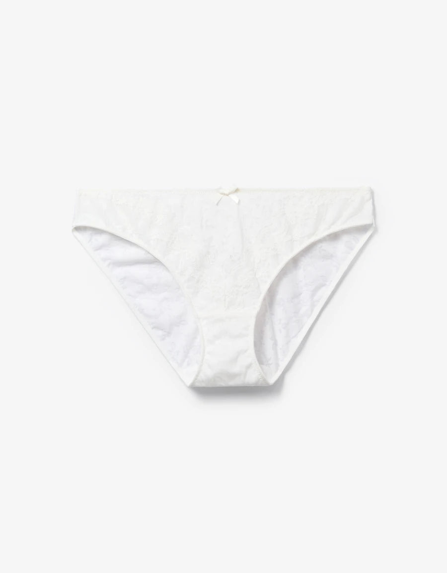 Cotton Lace Bikini Panty