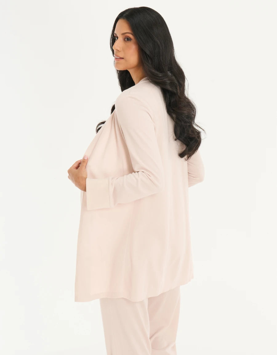 3-Piece Lace-Trim Pajama Set