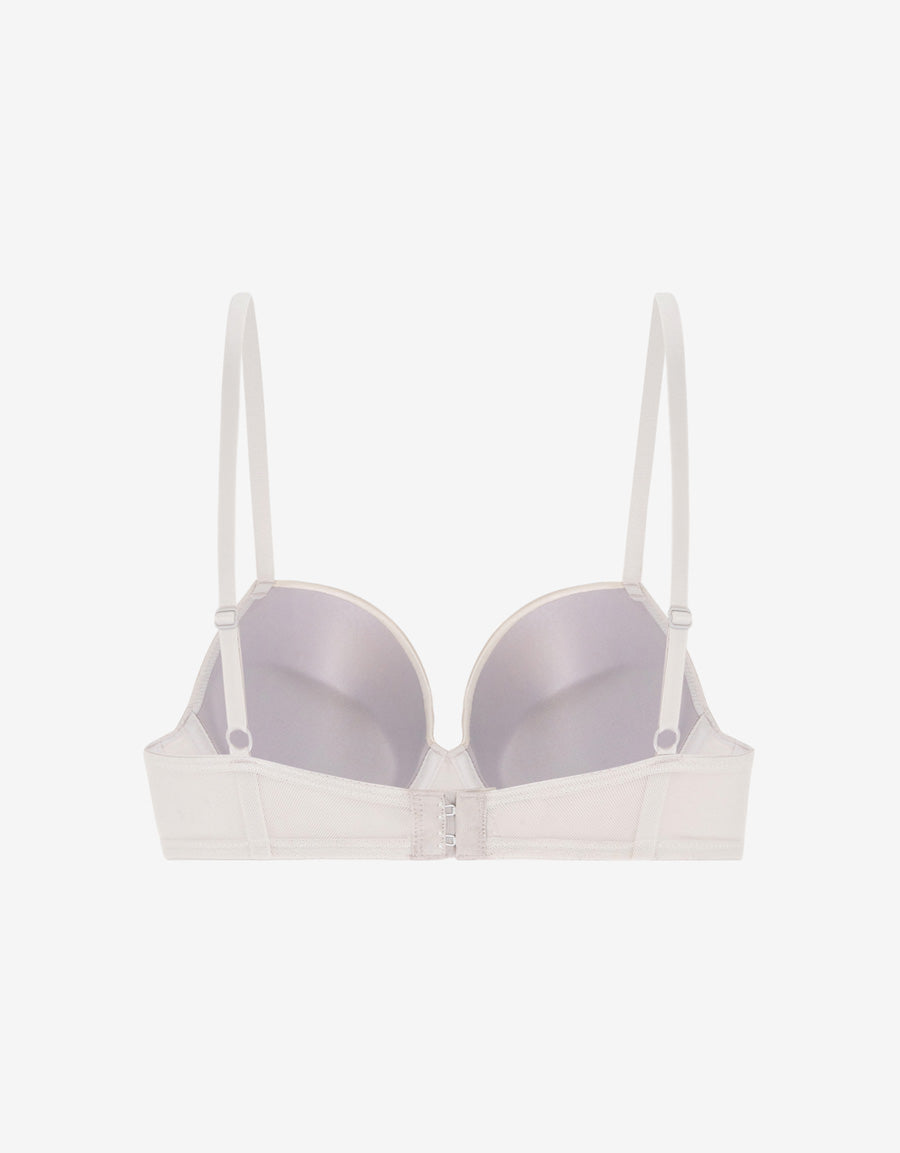 Sequin Embroidered Plunge Bra