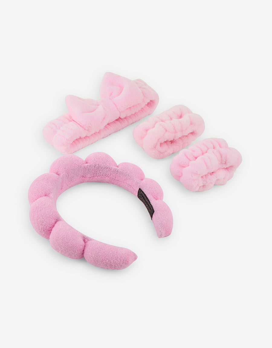 Fluffy Spa Headband Set