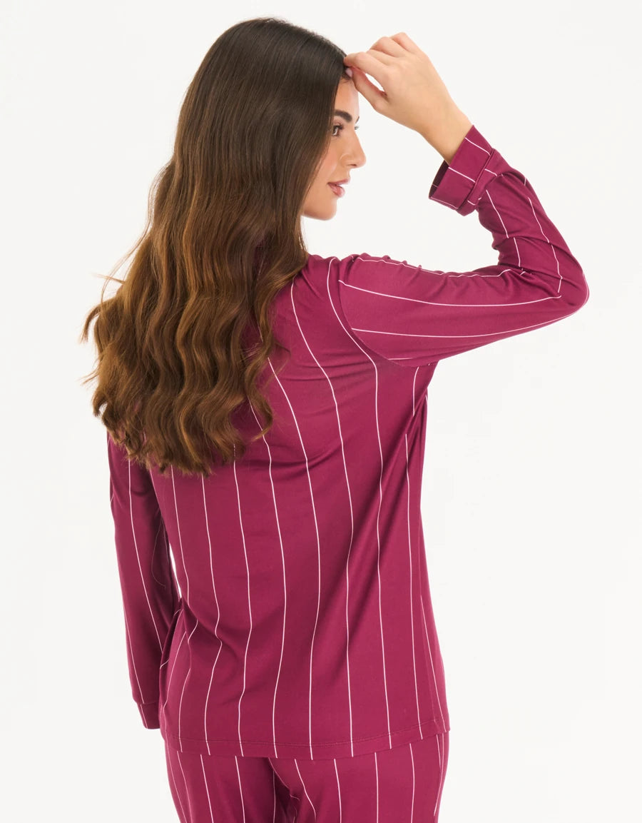 Striped Pajama Set