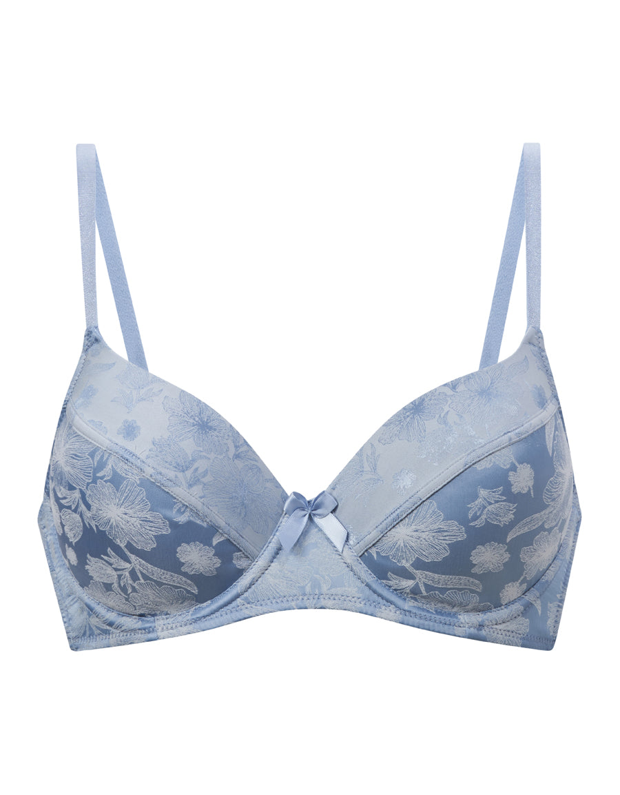 Satin Plunge Bra