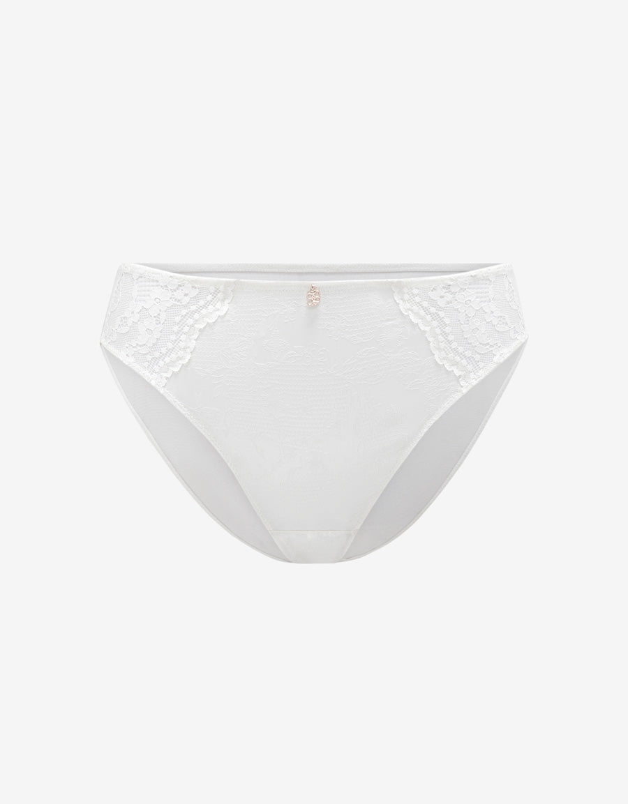 Lace Satin Bikini Panty