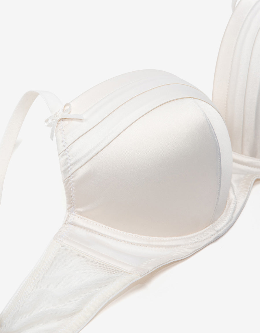 Satin Balconette Bra 