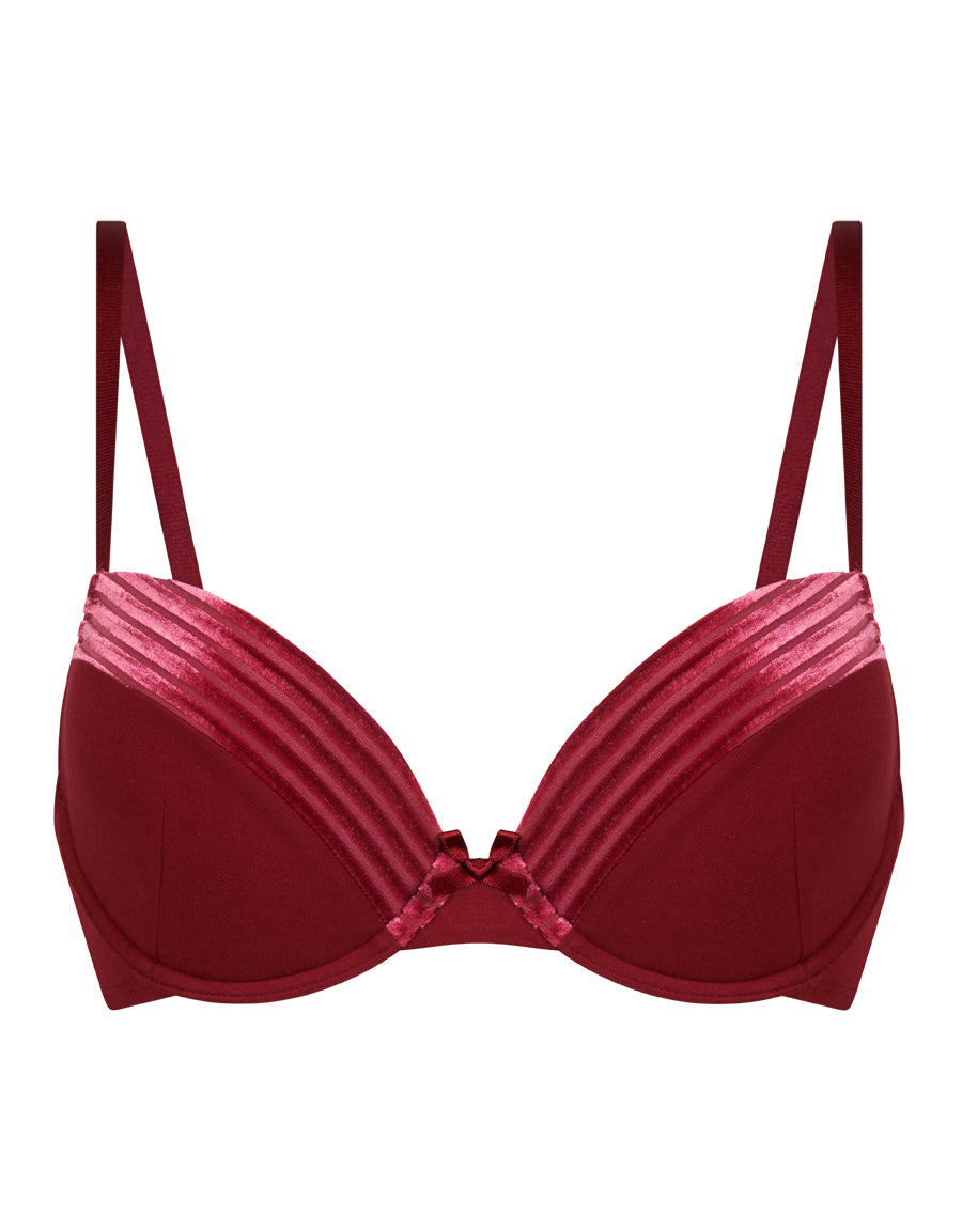 COTTON 1 PLUNGE BRA