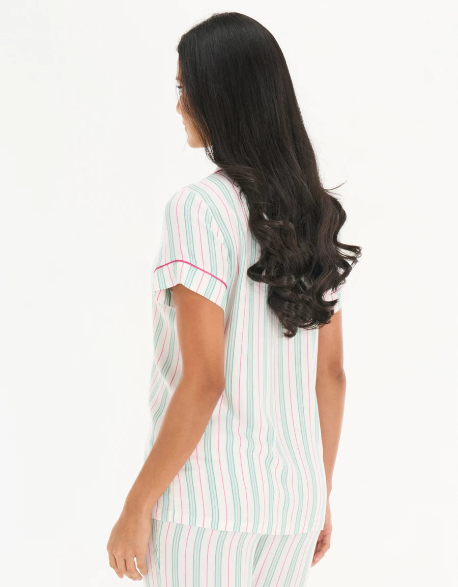 Striped Pajama Set