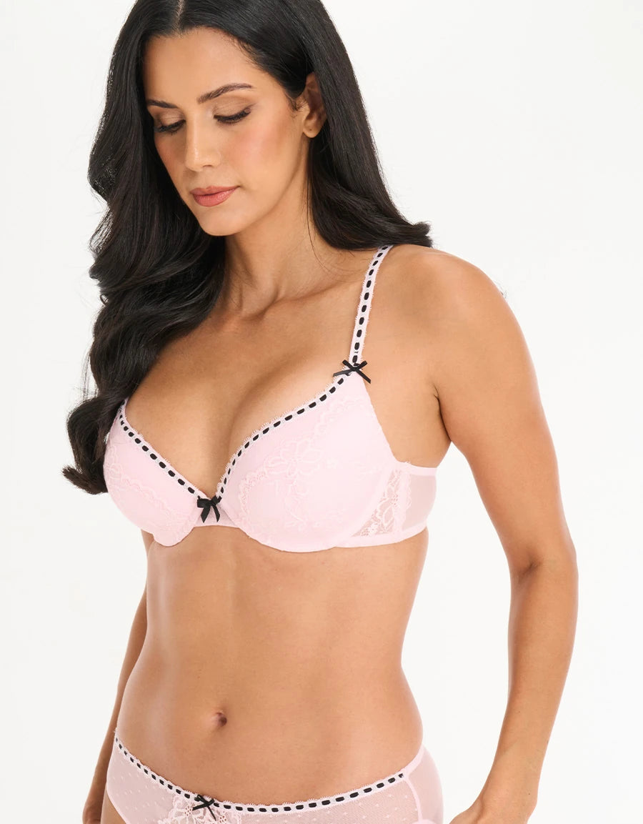 Lace Plunge Bra